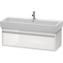 Meuble sous-vasque KETHO 440x1150x410mm blanc brillant
