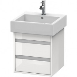 Meuble sous-vasque KETHO 440x450x410mm blanc brillant