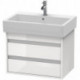 Meuble sous-vasque KETHO 440x650mm blanc brillant