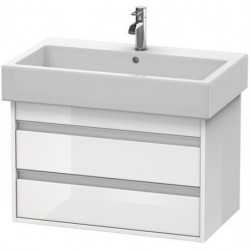 Meuble sous-vasque KETHO 440x750x410mm blanc brillant