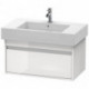 Meuble sous-vasque KETHO 455x800x410mm blanc brillant