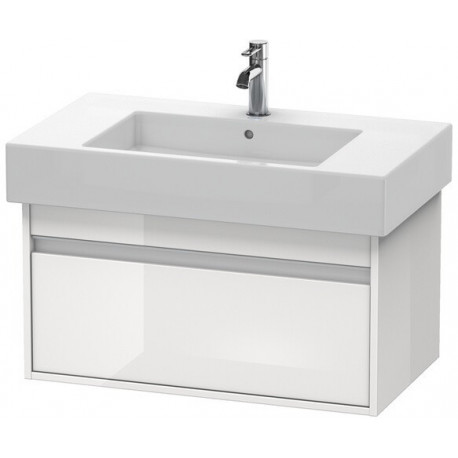 Meuble sous-vasque KETHO 455x800x410mm blanc brillant