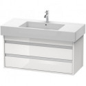 Meuble sous-vasque KETHO 455x1000x480mm blanc brillant