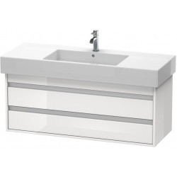 Meuble sous-vasque KETHO 455x1200x480mm blanc brillant