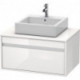 Meuble sous-vasque KETHO 550x800x426mm blanc brillant