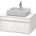 Meuble sous-vasque KETHO 550x800x426mm blanc brillant