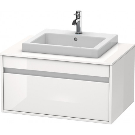 Meuble sous-vasque KETHO 550x800x426mm blanc brillant