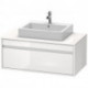 Meuble sous-vasque KETHO 550x1000x426mm blanc brillant