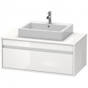 Meuble sous-vasque KETHO 550x1000x426mm blanc brillant