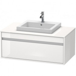 Meuble sous-vasque KETHO 550x1000x426mm blanc brillant