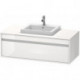 Meuble sous-vasque KETHO 550x1200x426mm blanc brillant
