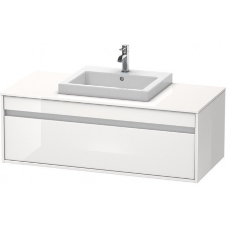 Meuble sous-vasque KETHO 550x1200x426mm blanc brillant