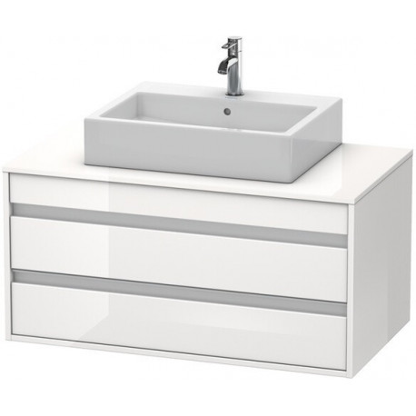 Meuble sous-vasque KETHO 550x1000x496mm blanc brillant