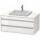 Meuble sous-vasque KETHO 550x1000x496mm blanc brillant