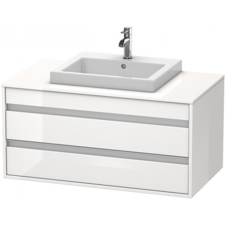 Meuble sous-vasque KETHO 550x1000x496mm blanc brillant