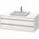 Meuble sous-vasque KETHO 550x1200x496mm blanc brillant