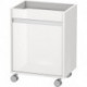 Meuble sur roulettes Duravit KETHO 360x500x670mm ouverture gauche blanc brillant