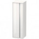 Armoire KETHO 360x400x1320mm ouverture gauche blanc brillant