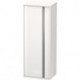 Armoire KETHO 360x500x1320mm ouverture gauche blanc brillant