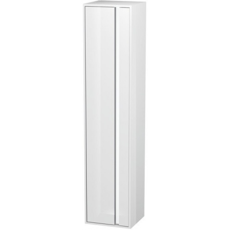 Armoire KETHO 360x400x1800mm ouverture droite blanc brillant