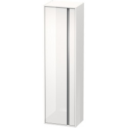 Armoire KETHO 360x500x1800mm ouverture droite blanc brillant