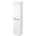 Armoire X-LARGE 358x400x1760mm ouverture droite perle d'abricot haute brillance