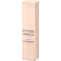 Armoire X-LARGE 358x400x1760mm ouverture gauche perle d'abricot haute brillance