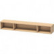 Élément d'étagère Duravit L-CUBE 800x140x120mm chêne brossé