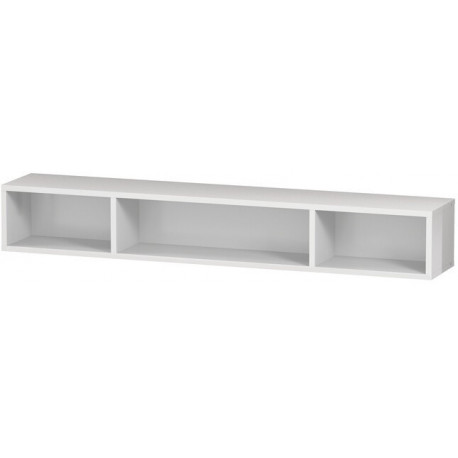 Élément d'étagère Duravit L-CUBE 800x140x120mm cappuccino haute brillance