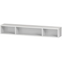 Élément d'étagère Duravit L-CUBE 800x140x120mm cappuccino haute brillance