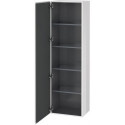 Armoire L-CUBE 500x363x1760mm ouverture droite blanc brillant lack