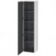Armoire L-CUBE 400x363x1760mm ouverture gauche blanc mat