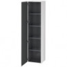 Armoire L-CUBE 400x363x1760mm ouverture gauche blanc mat