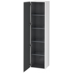 Armoire L-CUBE 400x363x1760mm ouverture gauche blanc brillant