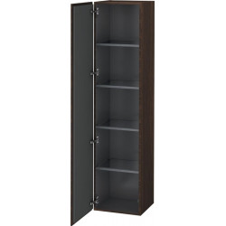 Armoire L-CUBE 400x363x1760mm ouverture gauche noyer geb