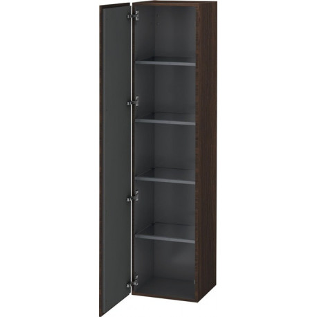 Armoire L-CUBE 400x363x1760mm ouverture gauche noyer geb