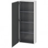 Armoire Duravit L-CUBE 500x243x1320mm ouverture droite blanc brillant lack