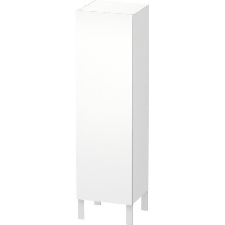Armoire Duravit L-CUBE 400x363x1320mm ouverture gauche blanc mat