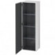 Armoire Duravit L-CUBE 400x363x1320mm ouverture gauche blanc brillant