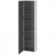 Armoire L-CUBE 400x243x1760mm ouverture gauche blanc brillant lack