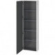Armoire L-CUBE 500x243x1760mm ouverture gauche blanc brillant
