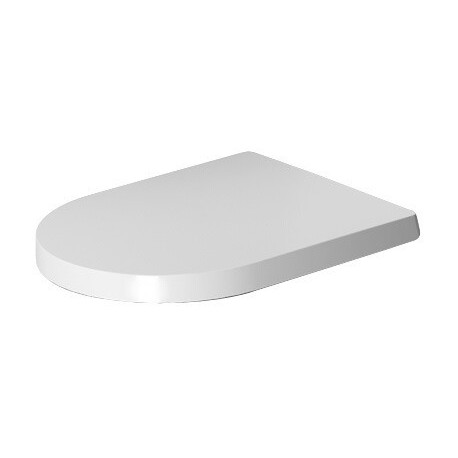 Abattant WC ME by Starck Compact avec fermeture amortie amovible blanc