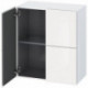Armoire Duravit L-CUBE 700x363x800mm blanc mat