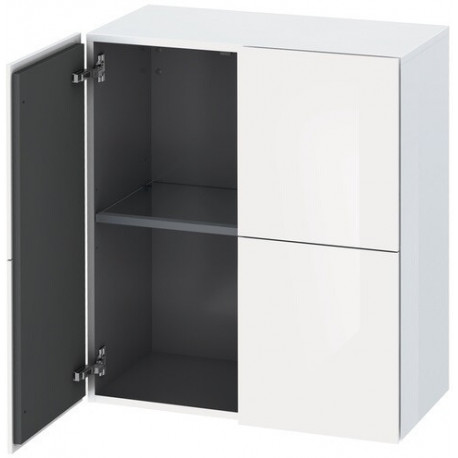 Armoire Duravit L-CUBE 700x363x800mm blanc mat
