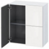 Armoire Duravit L-CUBE 700x363x800mm blanc mat