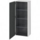 Armoire Duravit L-CUBE 500x363x1320mm ouverture gauche blanc mat