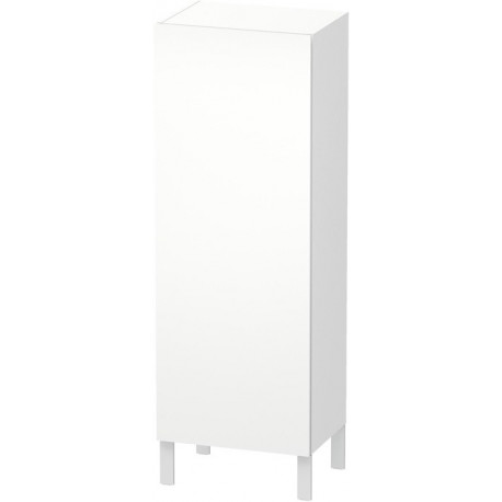 Armoire Duravit L-CUBE 500x363x1320mm ouverture droite blanc mat