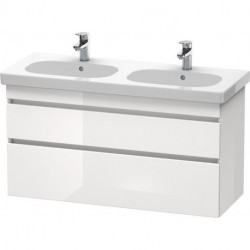 Meuble sous-vasque DURASTYLE 453x1150x610mm blanc brillant