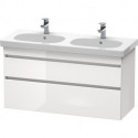 Meuble sous-vasque DURASTYLE 453x1150x610mm blanc brillant