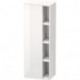 Armoire DURASTYLE 360x500x1400mm ouverture gauche blanc brillant